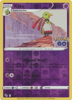 Xatu Reverse Holo 033