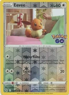 Eevee Reverse Holo 054