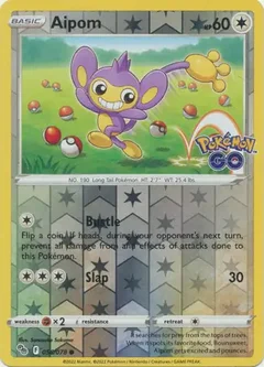 Aipom Reverse Holo 056