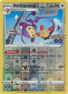 Ambipom Reverse Holo 057
