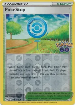 PokeStop Reverse Holo 068