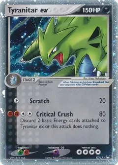 Tyranitar ex Holo 17