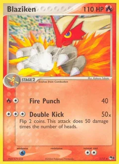 Blaziken Holofoil 1