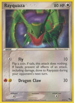 Rayquaza Holofoil 3