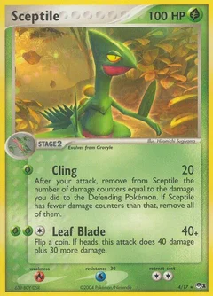 Sceptile Holofoil 4