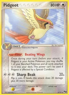 Pidgeot Holofoil 2