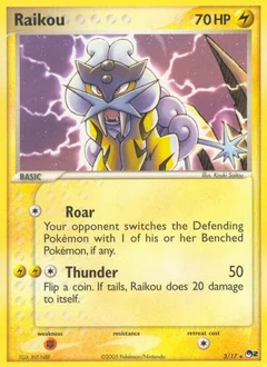 Raikou Holofoil 3