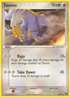 Tauros Holofoil 5