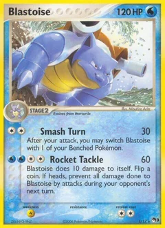 Blastoise Holofoil 1