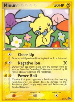 Minun Holofoil 4