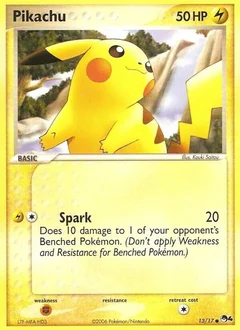 Pikachu Holofoil 13