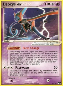 Deoxys ex Holofoil 17