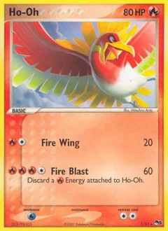 Ho Oh Holofoil 1