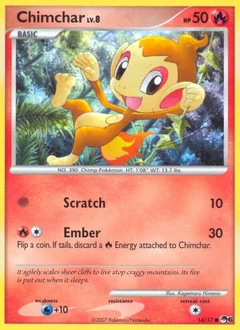 Chimchar Holofoil 14