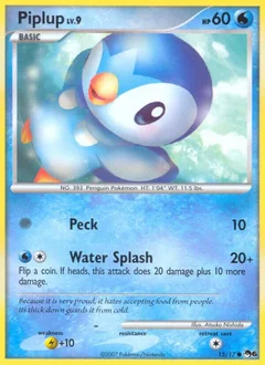 Piplup Holofoil 15