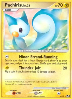 Pachirisu Holofoil 4