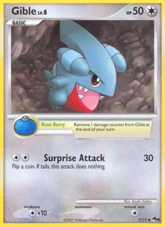 Gible Holofoil 7