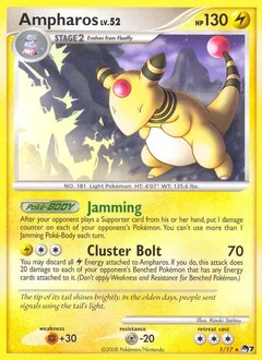 Ampharos Holofoil 1