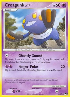Croagunk Holofoil 13