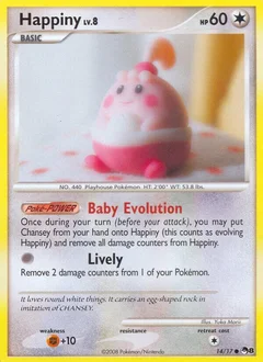 Happiny Holofoil 14