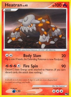 Heatran Holofoil 1