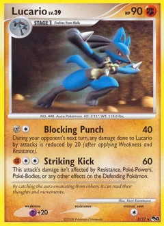 Lucario Holofoil 2