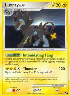 Luxray Holofoil 3