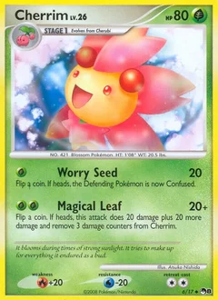 Cherrim Reverse Holofoil 6