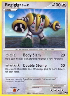 Regigigas Holofoil 4