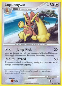 Lopunny Holofoil 9