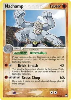 Machamp Holo 11