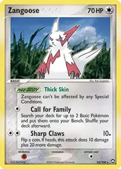 Zangoose 25