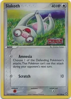 Slakoth Reverse Holo 63