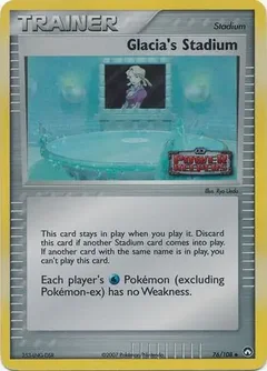 Glacia's Stadium Reverse Holo 76