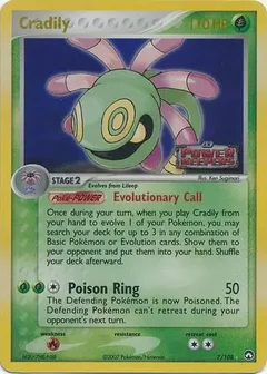 Cradily Reverse Holo 7