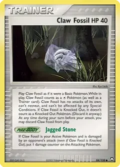 Claw Fossil 84