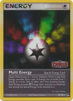 Multi Energy Reverse Holo 89