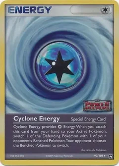Cyclone Energy Reverse Holo 90