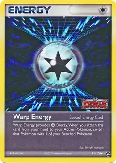 Warp Energy Reverse Holo 91