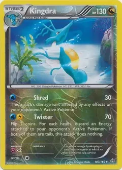 Kingdra Reverse Holo 107