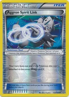 Aggron Spirit Link Reverse Holo 123
