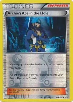 Archie's Ace in the Hole Reverse Holo 124