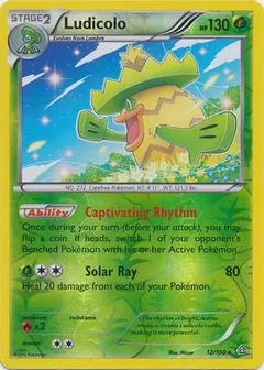 Ludicolo Reverse Holo 12