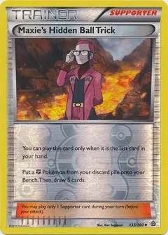 Maxie's Hidden Ball Trick Reverse Holo 133