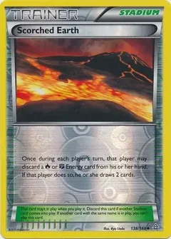 Scorched Earth Reverse Holo 138