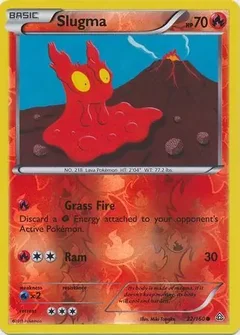 Slugma Reverse Holo 22