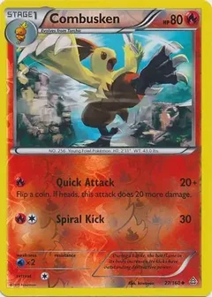 Combusken Reverse Holo 27