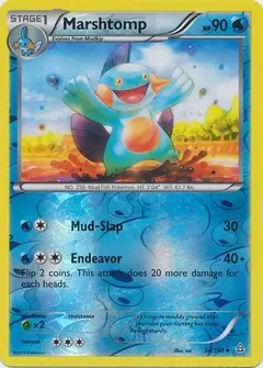 Marshtomp Reverse Holo 34