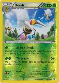 Beedrill Reverse Holo 3