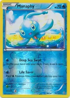 Manaphy Reverse Holo 56